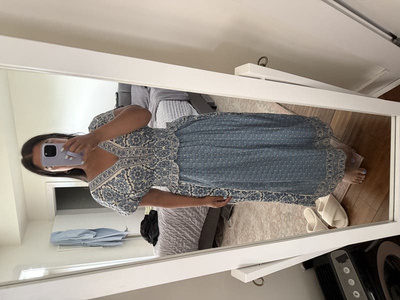 Smocked Waist Midi Dress by Sea NY x RTR | Rent the Runway