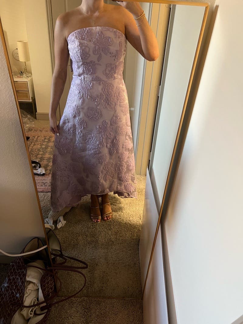 open lace back dress Buy Dress the Population Women's Tessa Spaghetti Strap Halter Mermaid  Fitted Midi Dress, Navy, M at Amazon.in