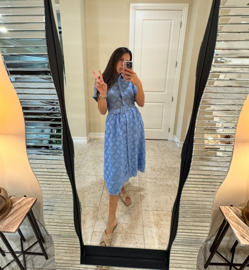 Spade Flower Belted Shirtdress by kate spade new york | Rent