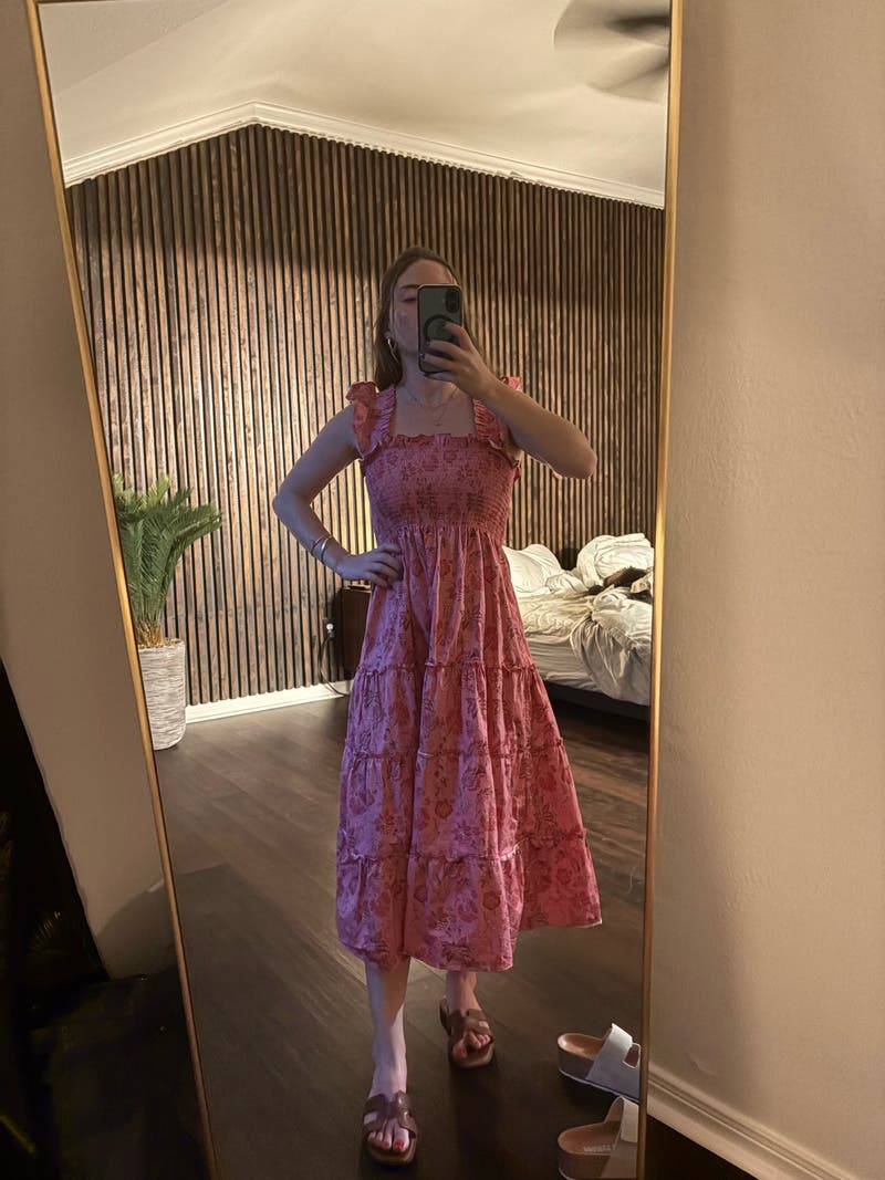 ワンピース house on the hill Dress (pink) 80cm The Hill House x La Coqueta Tiny Ellie Nap Dress - Pink