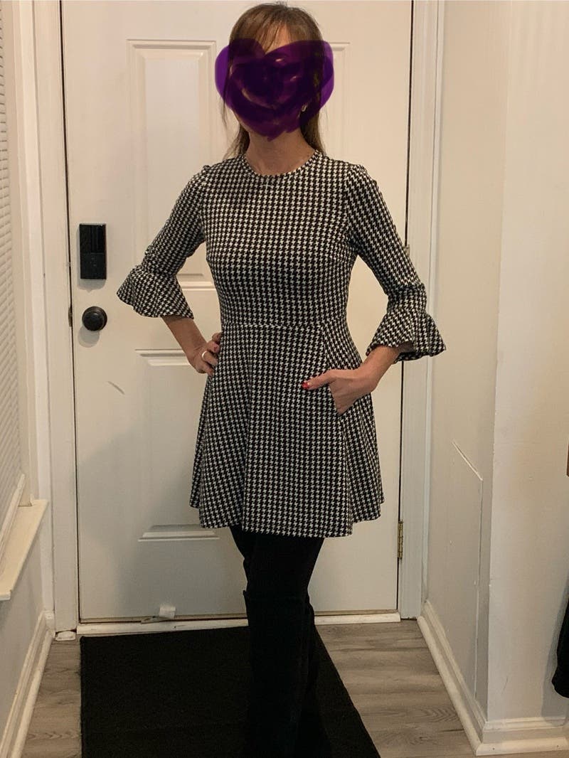kate spade houndstooth chiffon dress kate spade | Dresses | Kate Spade Houndstooth Chiffon