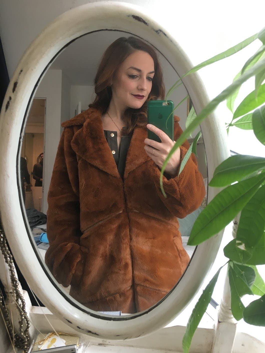 Pumpkin Spice Faux Fur Coat by MINKPINK | Rent the Runway