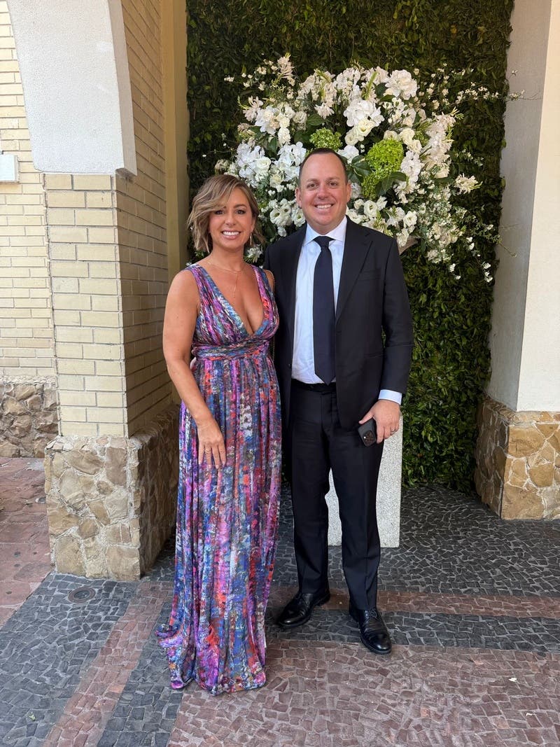 Watercolor Chiffon Gown by Aidan AIDAN MATTOX | Rent the Runway