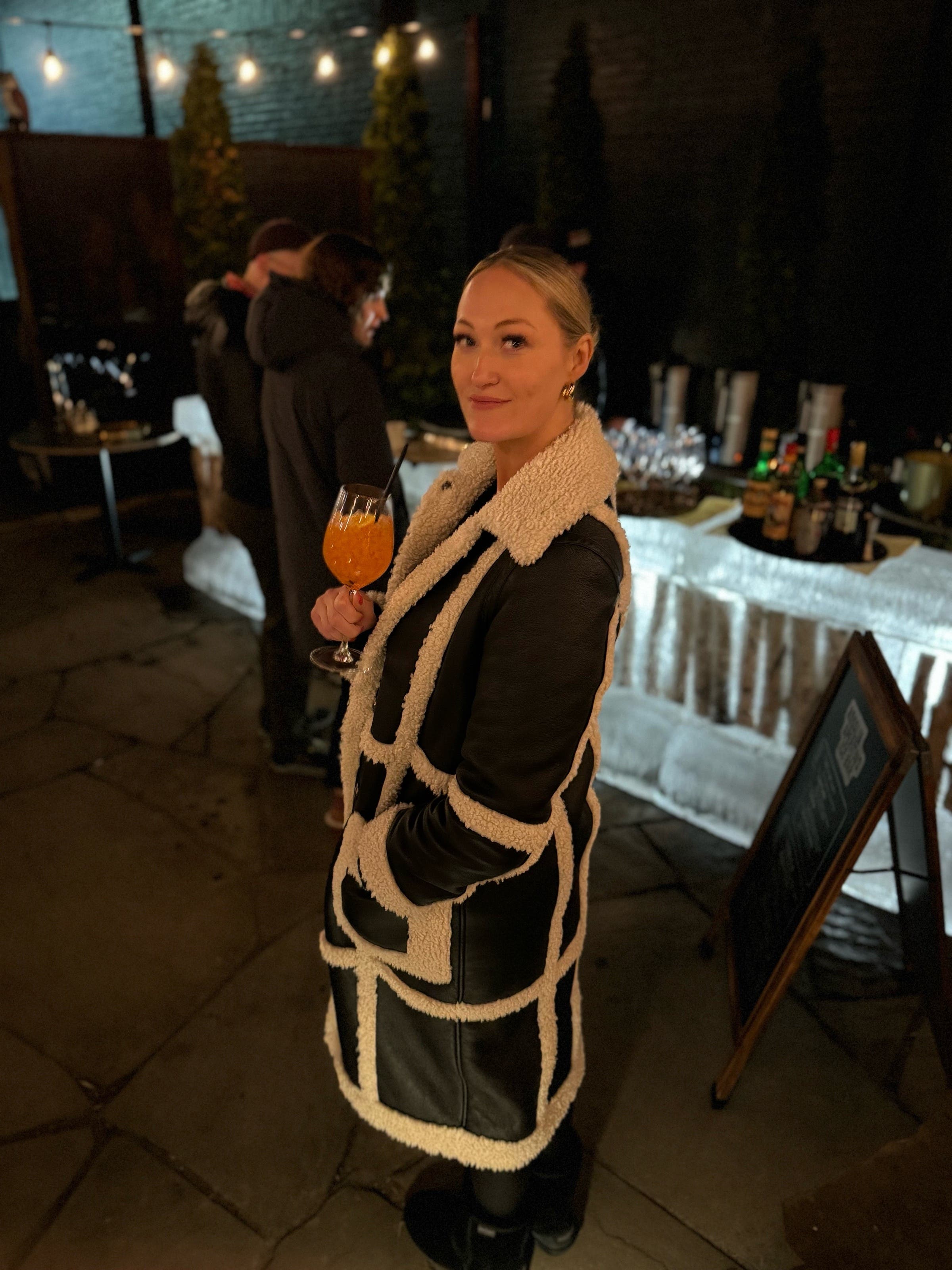 Patrice Faux Leather Coat by Stand Studio | Rent the Runway