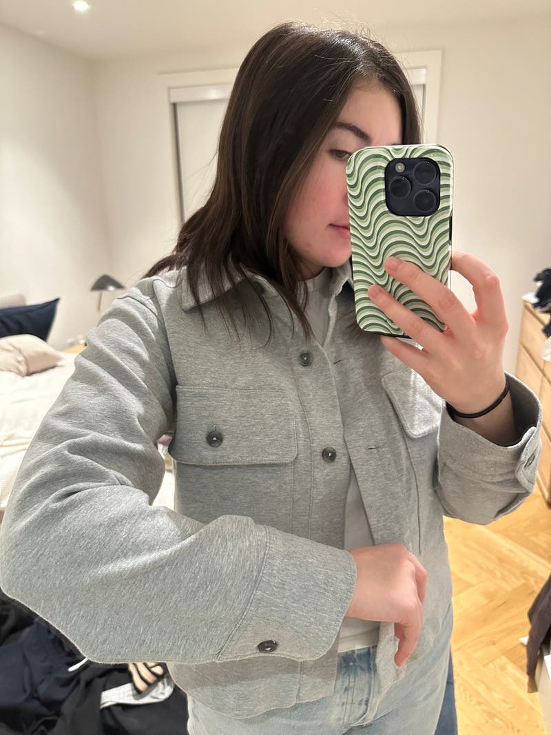 Cropped Shirt Jacket by VINCE. | Rent the Runway