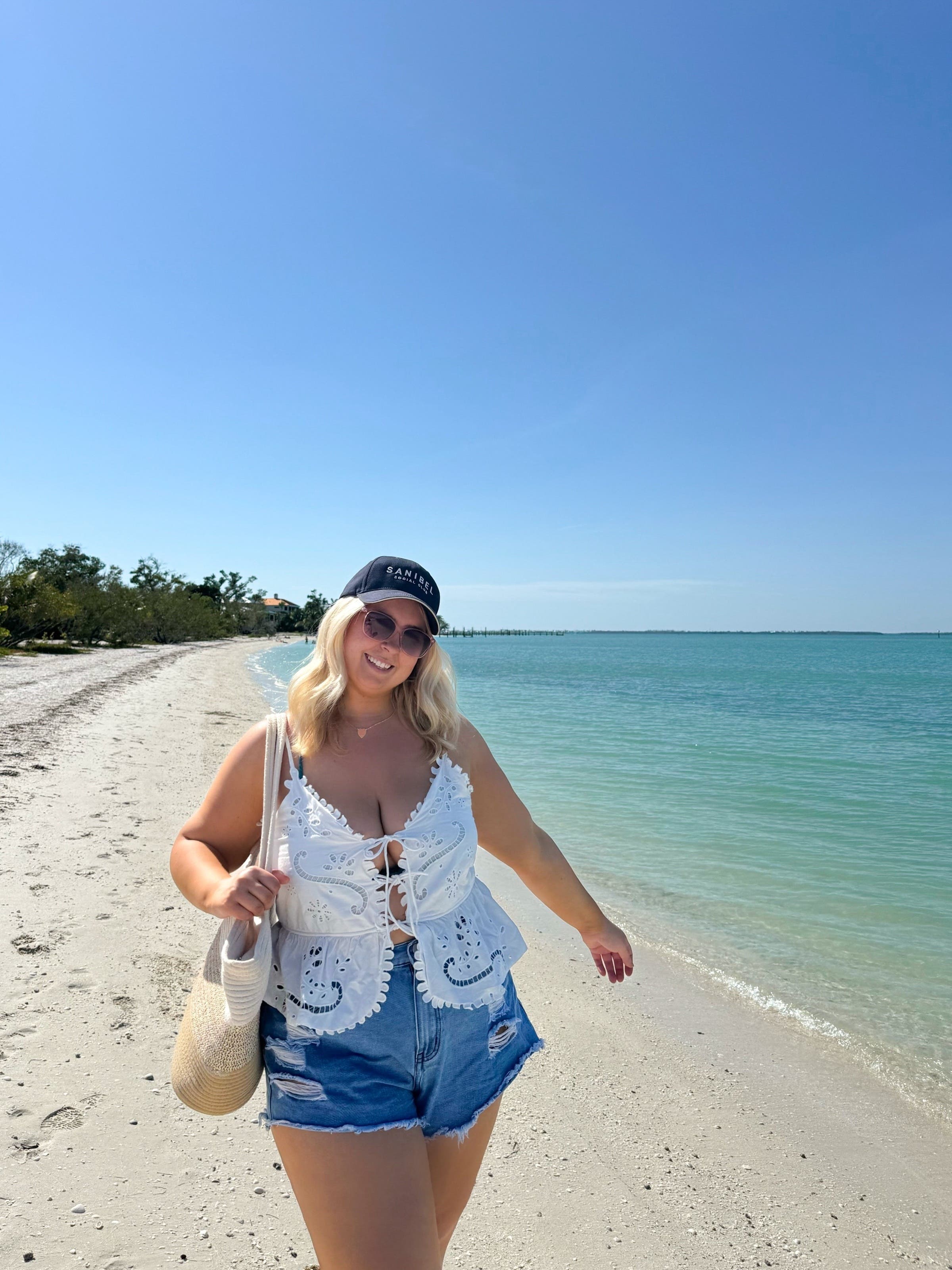 トップス plage cotton embro cami トップス plage cotton embro