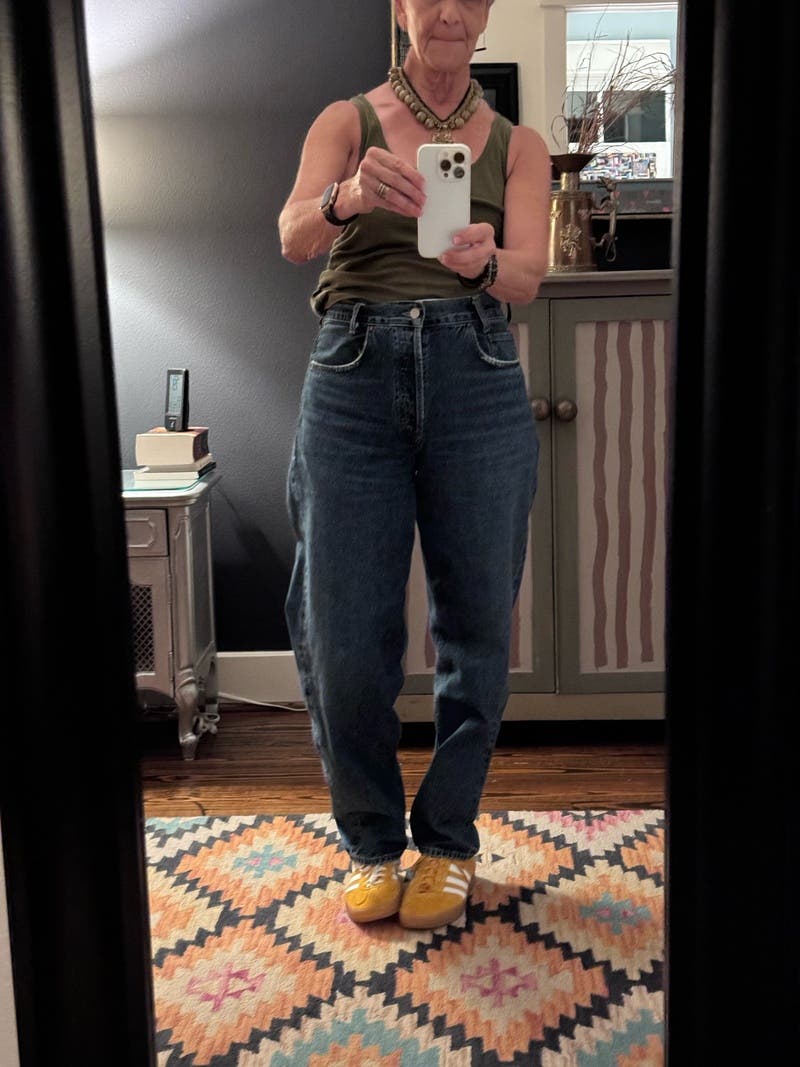 Tapered Baggy Jeans by AGOLDE | Rent the Runway