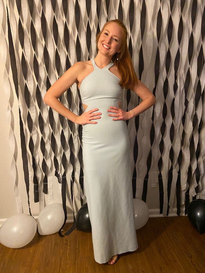 elizabeth and james tisha gown