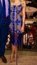 chinese dress ladies BCBGMAXAZRIA Geometric Lace Maxi Dress  Runway Catalog
