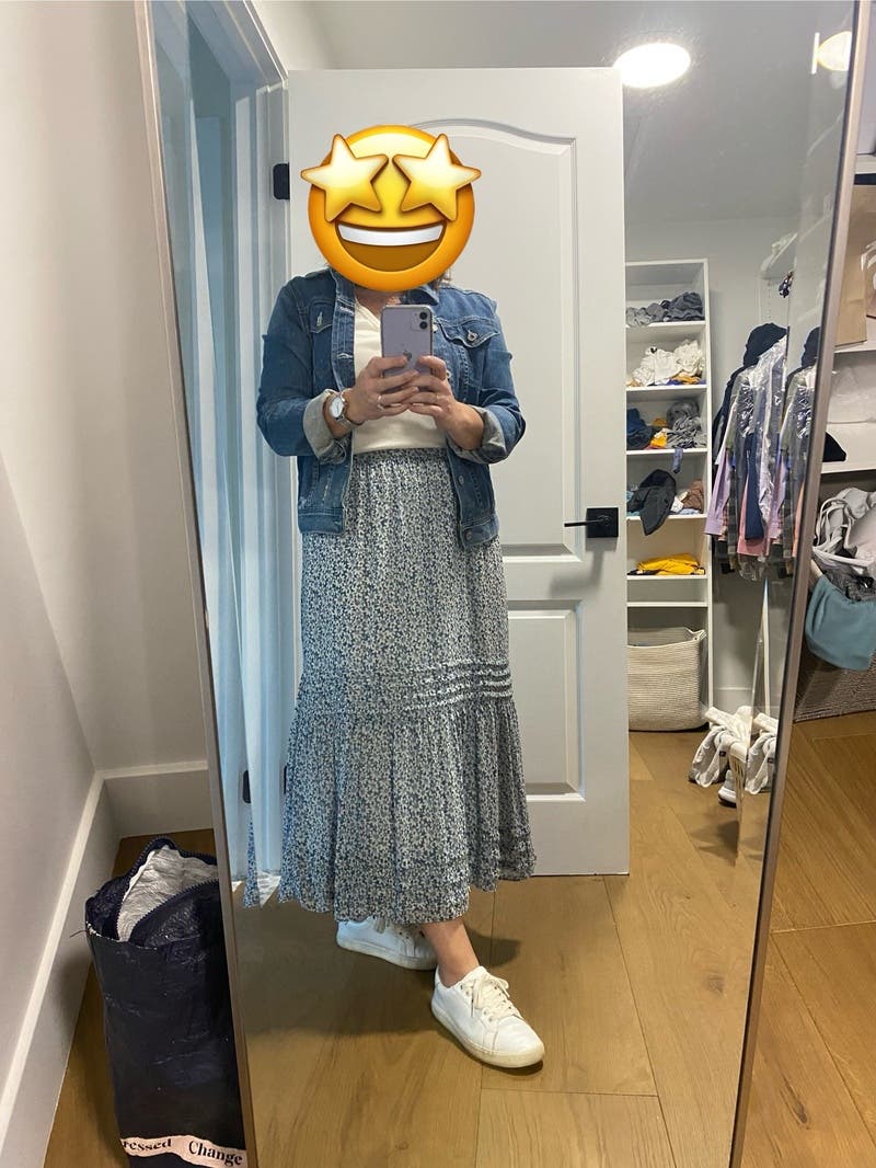 【THE MOZZ】Anna Pintuck Medium Skirt Anna Canvas Skirt - MY100128 - Medieval Collectibles