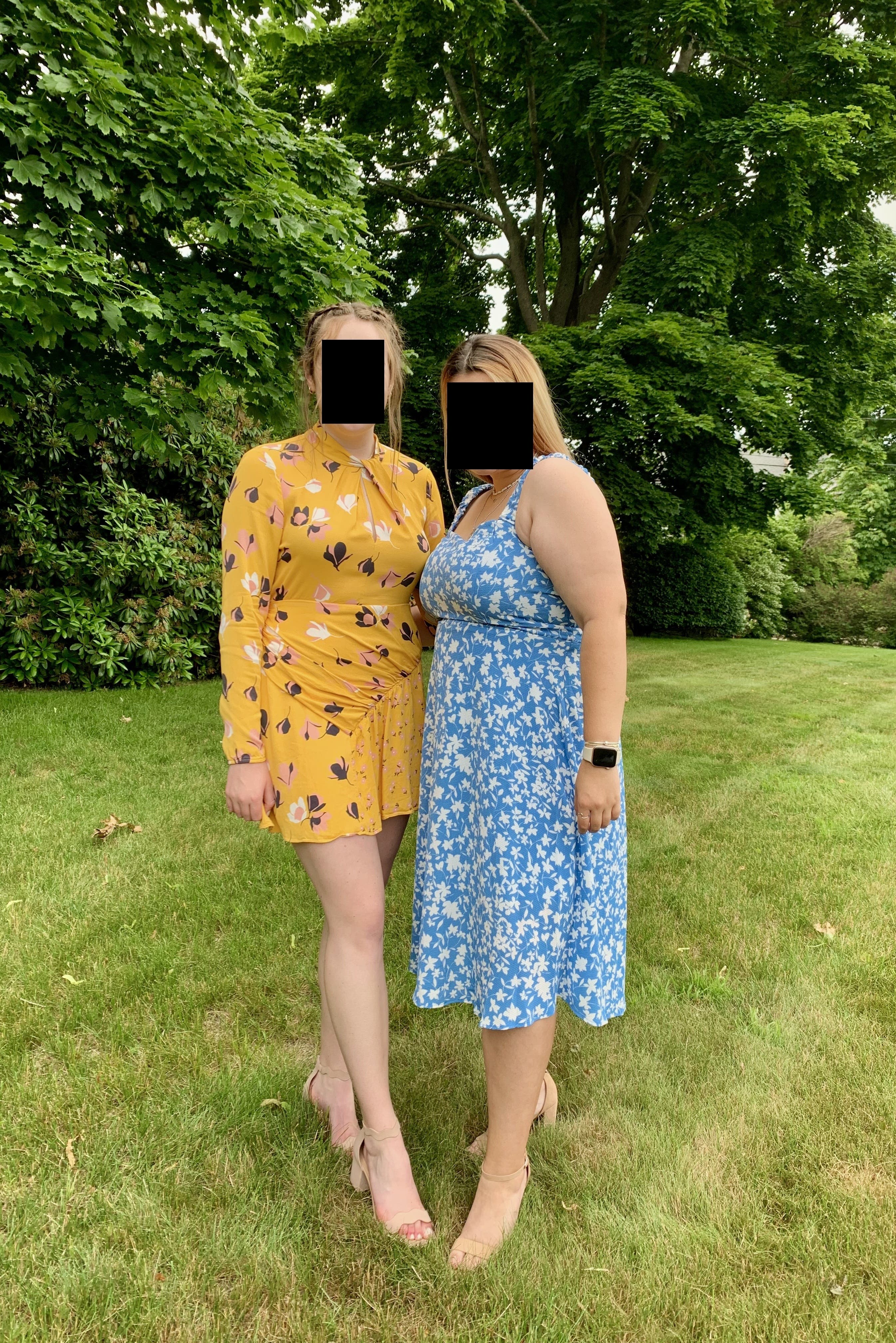 self portrait floral twist neck mini dress SELF PORTRAIT size 2 floral mini dress. Originally $390 selling for $150