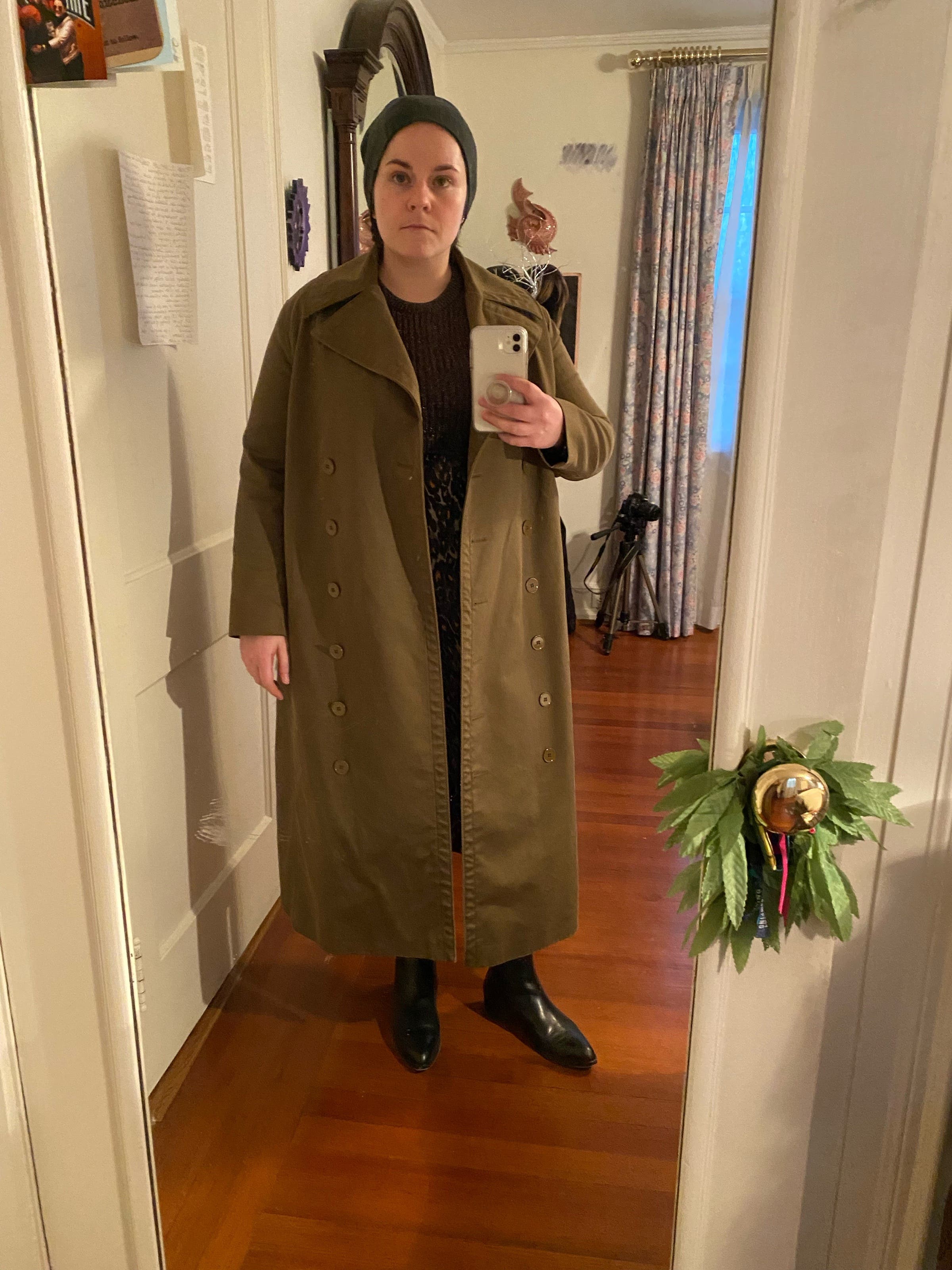 ohotoro　Lyon Half Trench Coat オオトロ Lyon Half Trench Coat