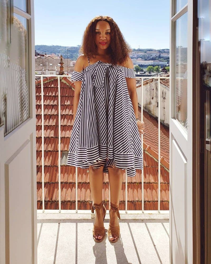 【送料&関税込】MSGM Striped Dress MSGM Stripe Asymmetric Maxi Dress | Shopbop