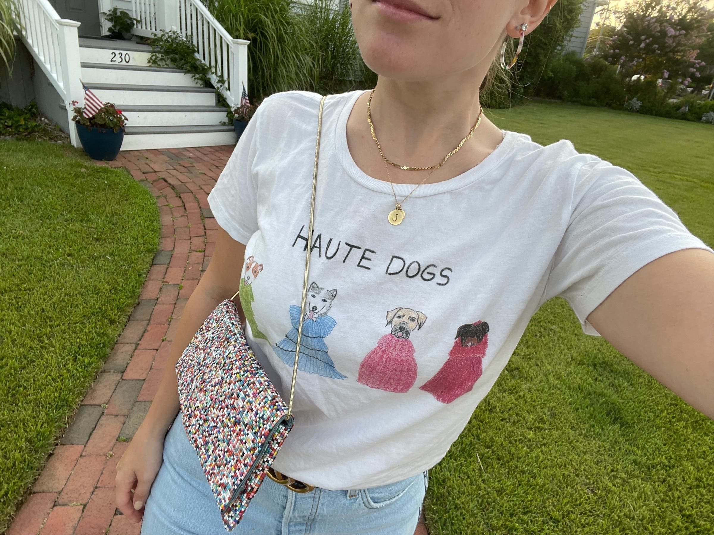 ◆送料・関税無料◆Unfortunate Portrait 'HAUTE DOGS' Tシャツ ◇送料・関税無料◇Unfortunate Portrait 'HAUTE DOGS' Tシャツ