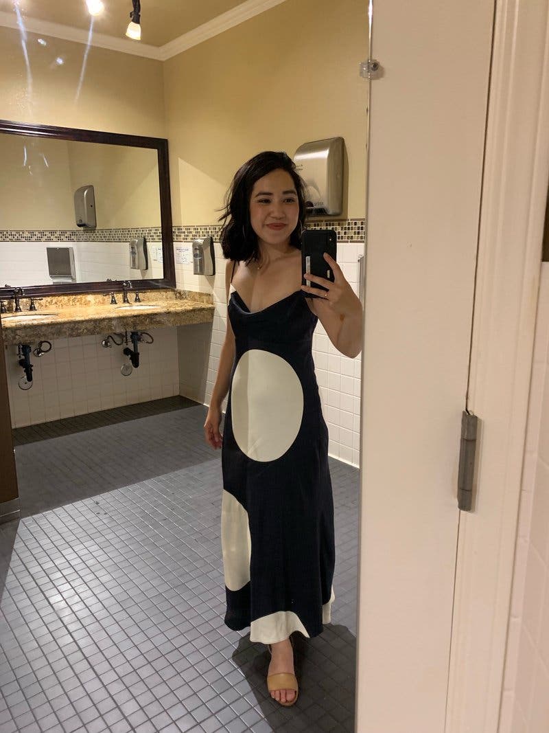 c meo collective sectional midi dress Influential LS Dress in Black by C/MEO Collective for Rent