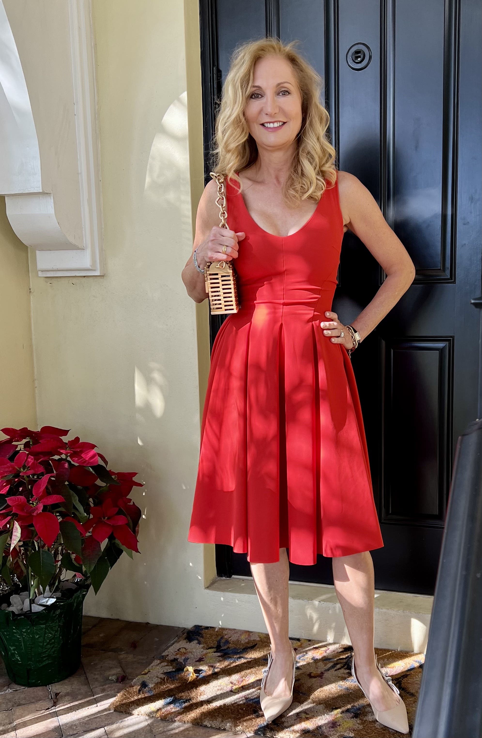 CHIARA BONI LA PETITE ROBE 売れ筋商品|||チアラ・ボニ・プティ・ローブ Tシャツ トップス レディース Tops Orange Chiara Boni La Petite Robe Cassandre Dress in Spicy Pink