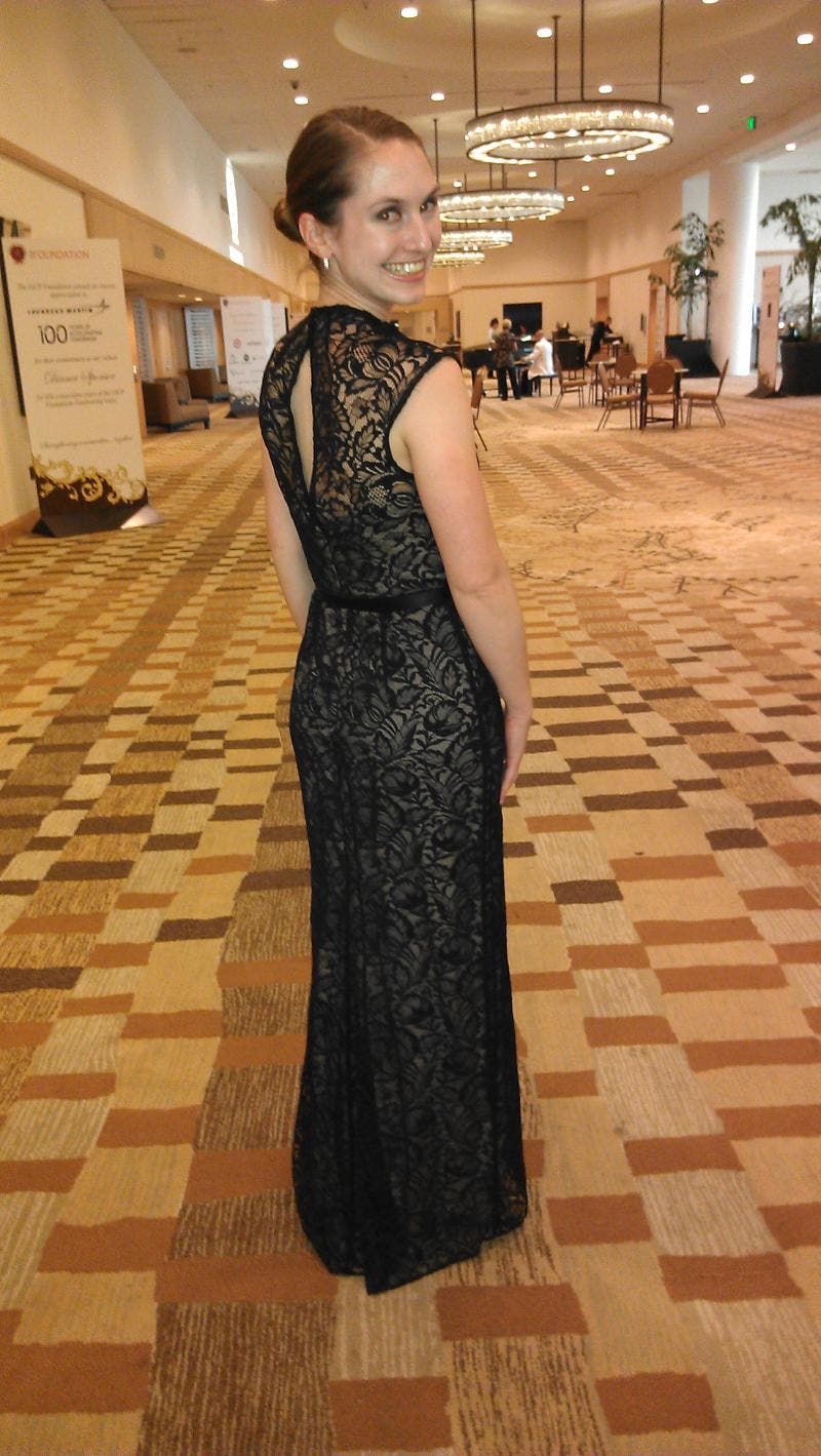 sachin and babi light blue dress Formal Dresses For Work Event main image 1