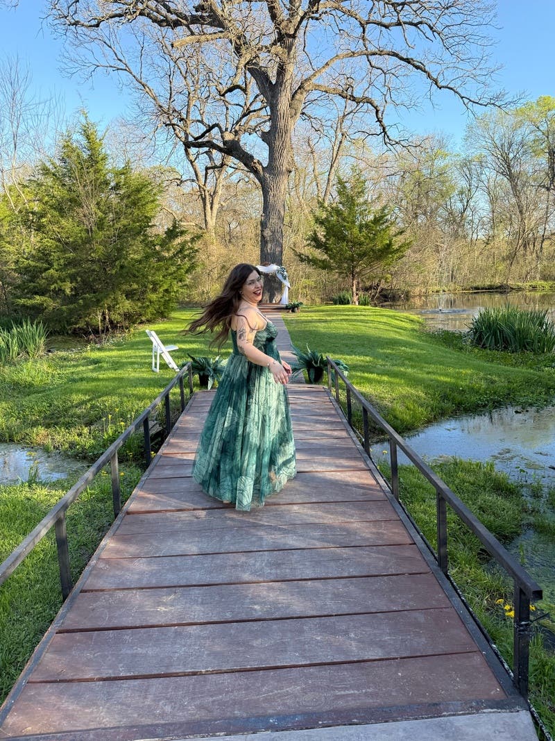 sachin and babi light blue dress STACEY Formal Dress