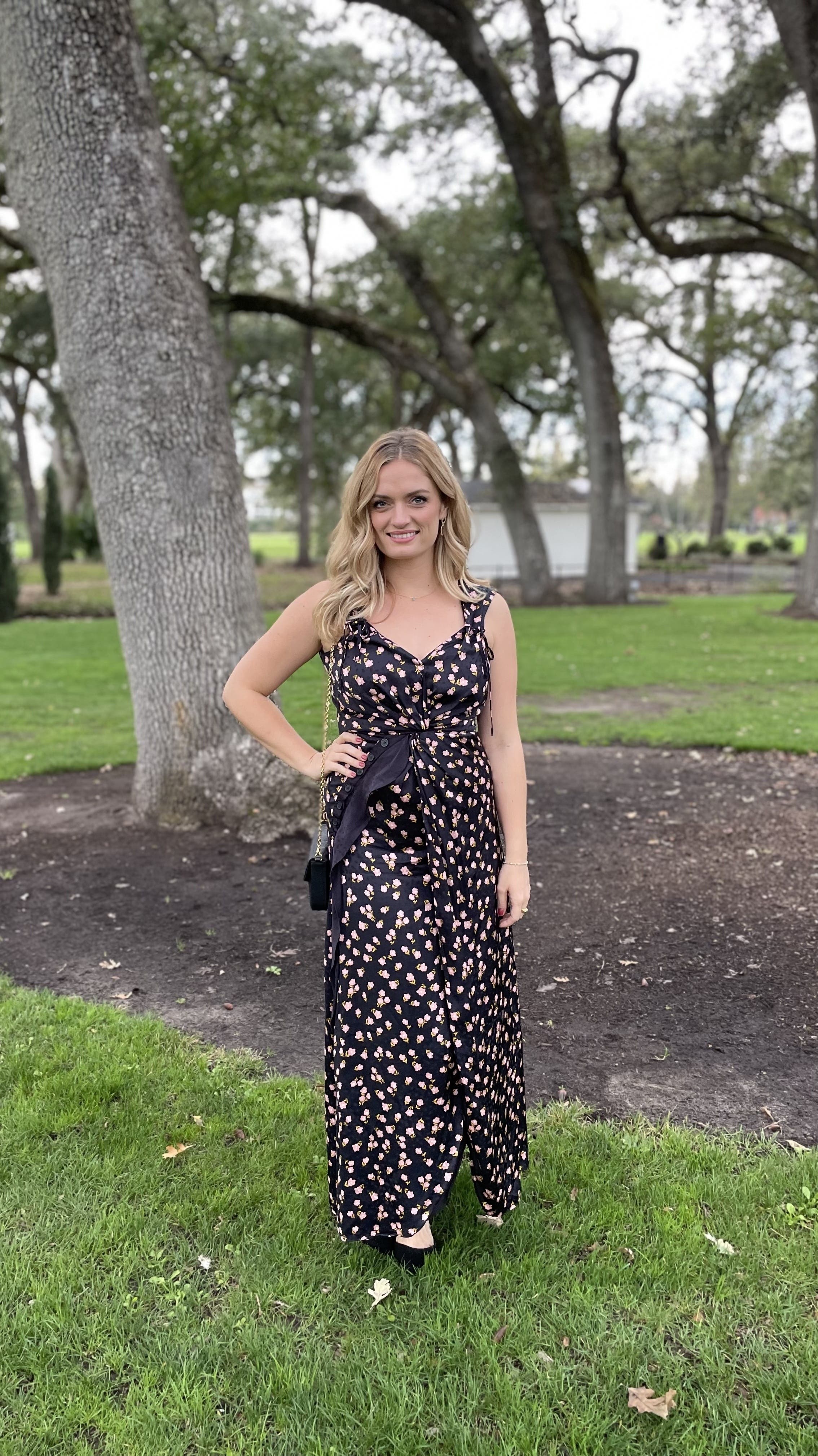 Sleeveless Floral Printed Dress by Self-Portrait | Rent the
