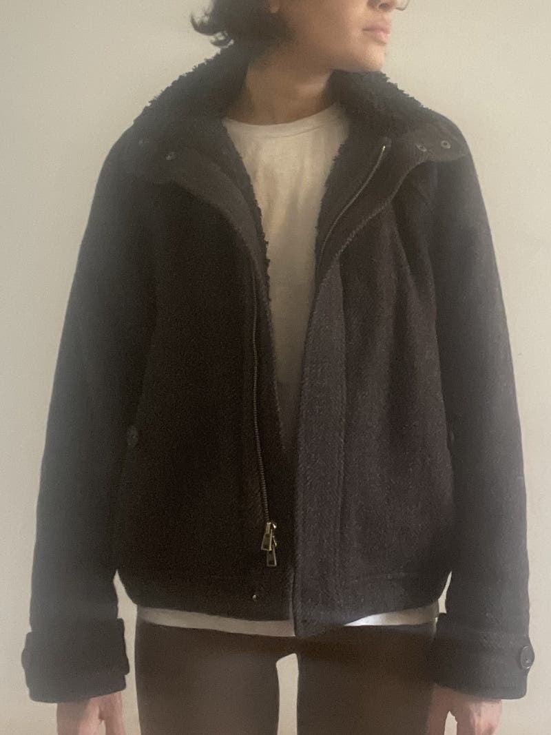 Bibiy. VANESSA JACKET ネイビー Vanessa Bruno Canada Bomber Jacket Brown – Peony Rouge