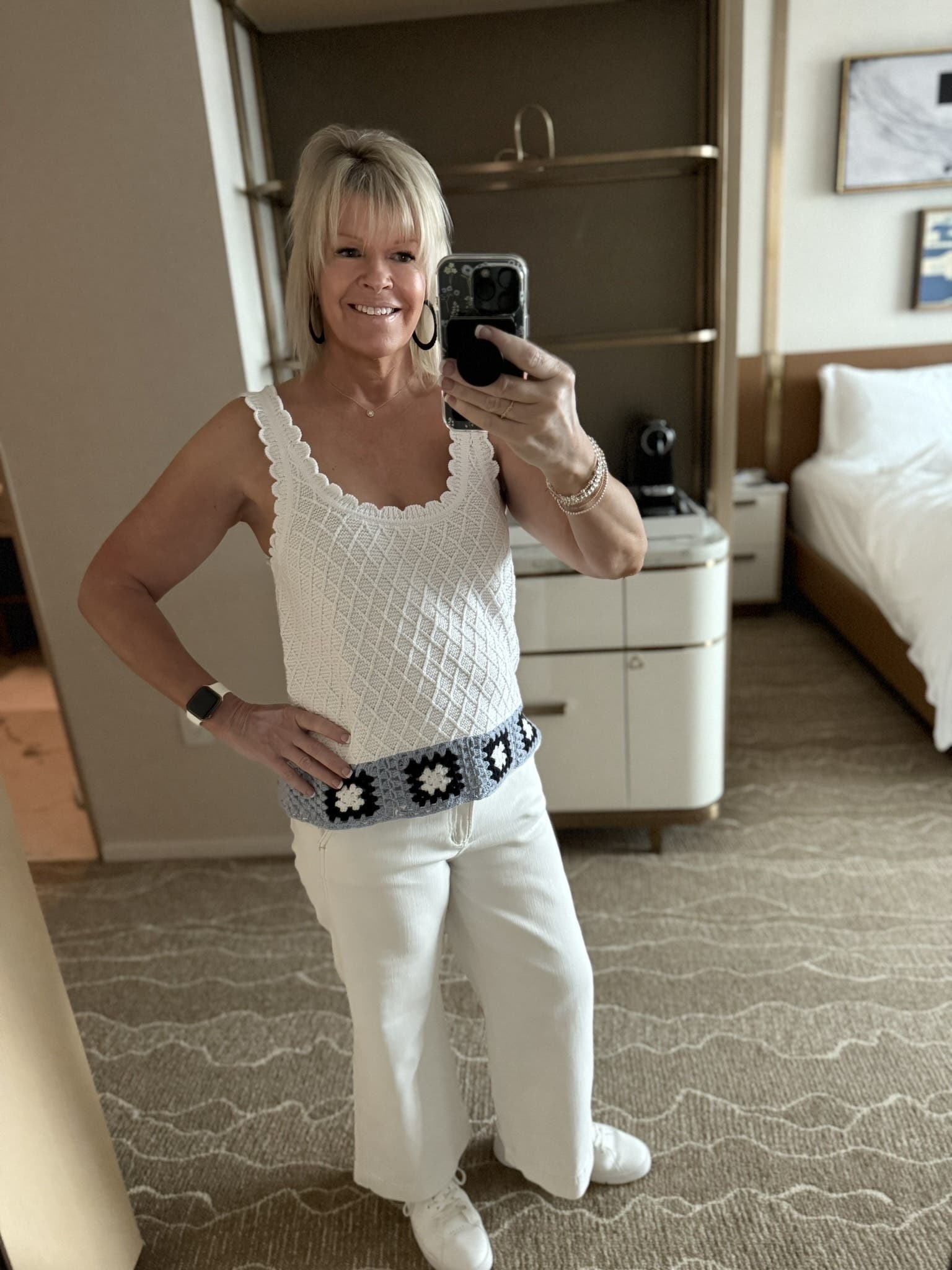 Sonia Crochet Sweater Tank by Splendid Rent the Runway - Main Image