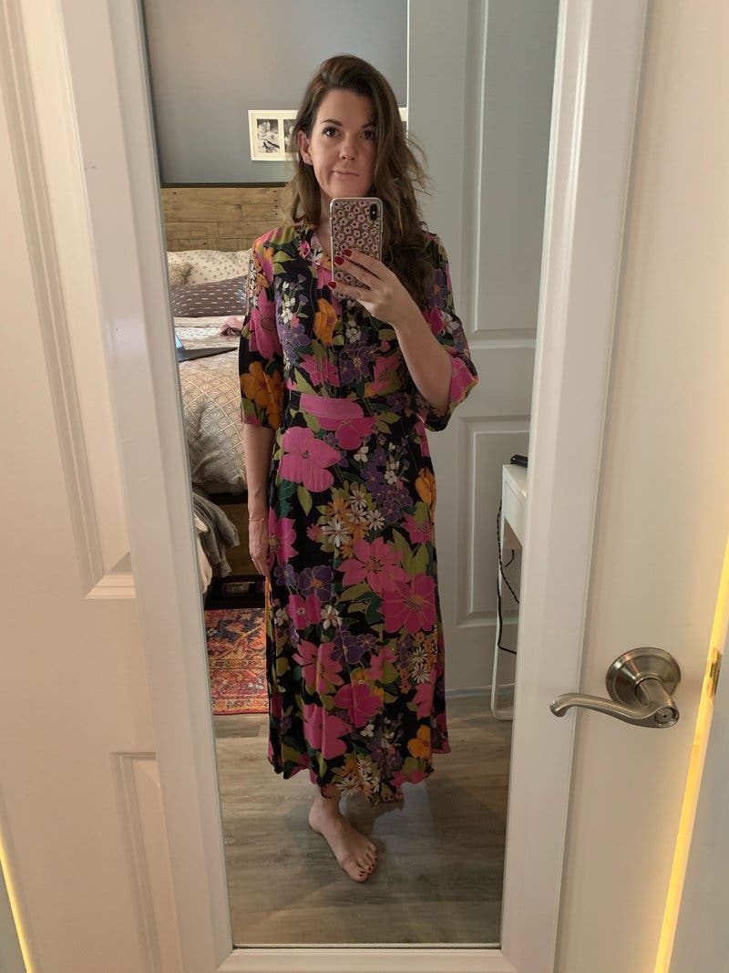 Printed Scarf Dress by Patou | Rent the Runway