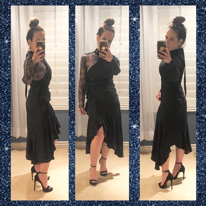 【関税込み】PHILOSOPHY WEAVED DRESS Intricate Sheer Pattern Dress | Wolford United States