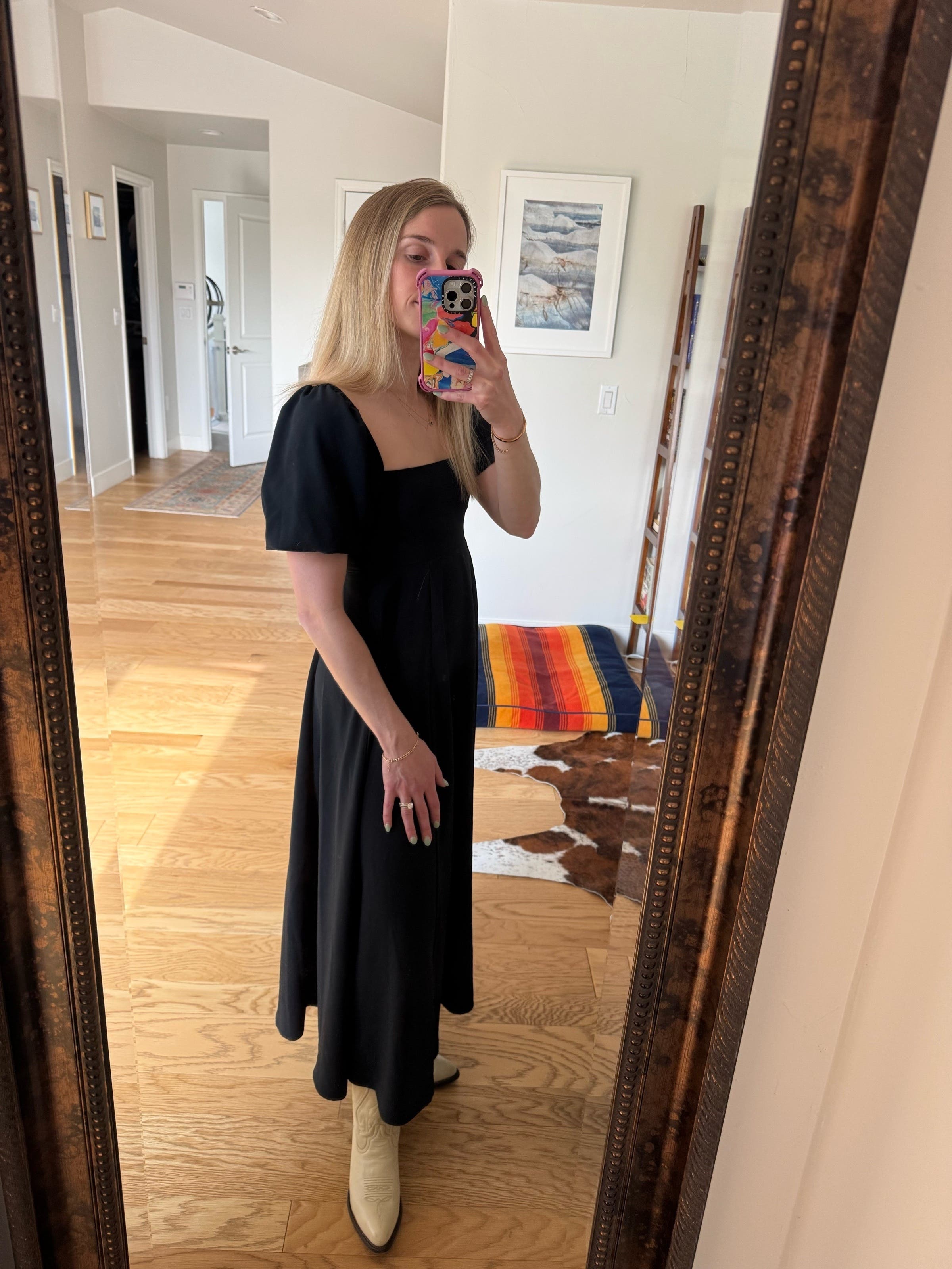 Black Matilda Dress by Hill House Home | Rent the Runway