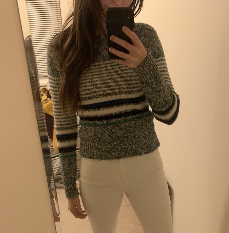 Striped Knit Sweater by See by Chloé | Rent the Runway
