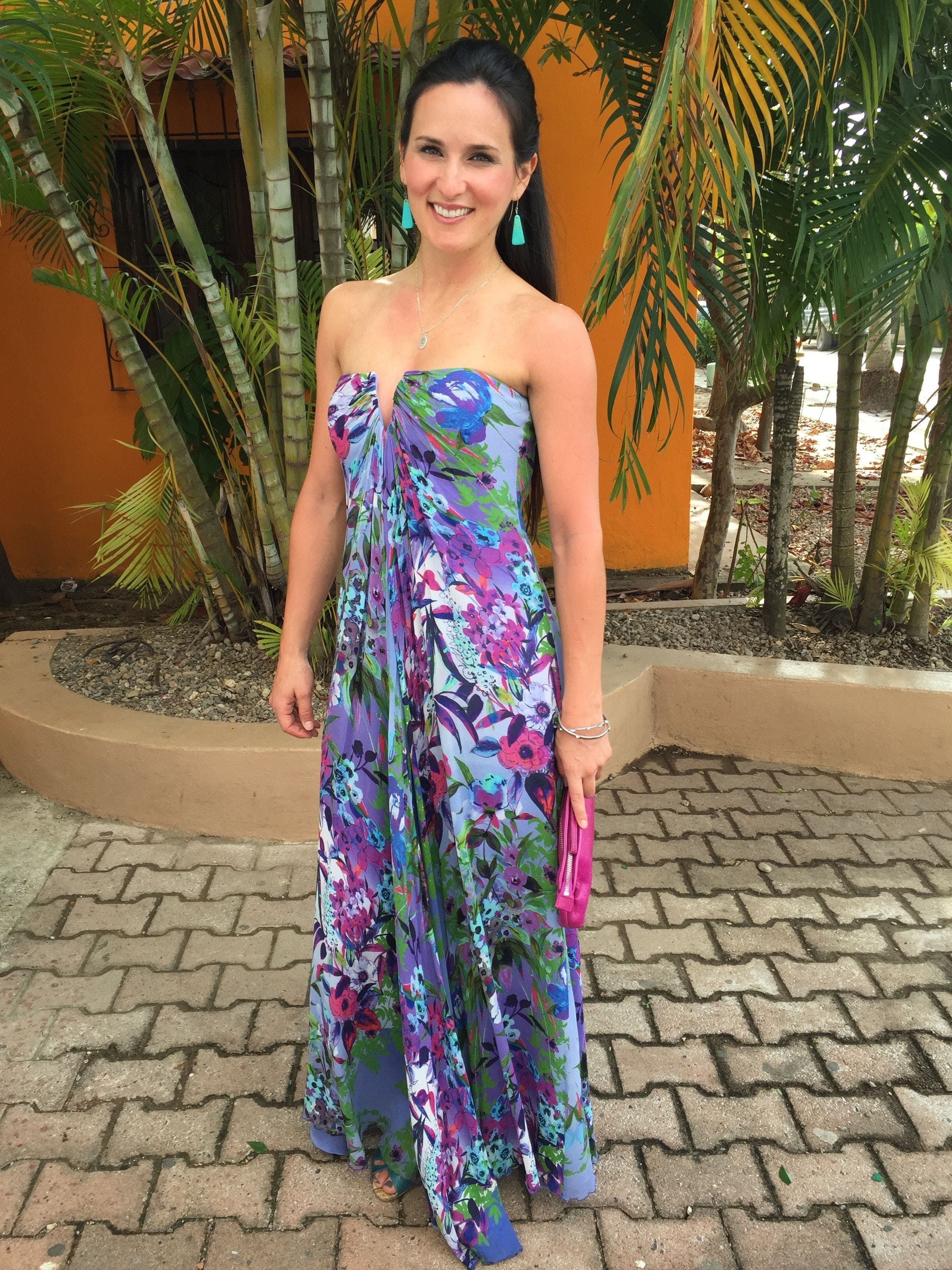 Angelina Wildflower Maxi by Nicole Miller | Rent the Runway