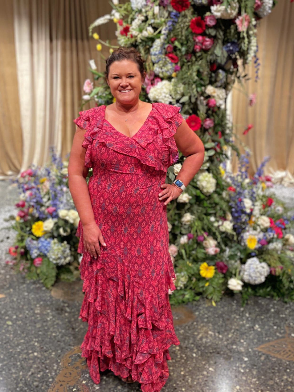 Fuschia Brahima Gown by Lauren Ralph Lauren | Rent the Runway