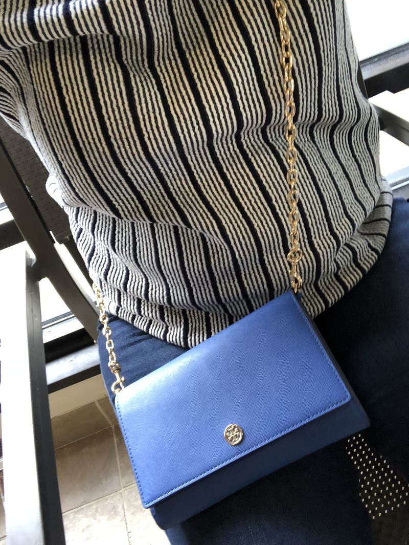 SALE!! 【TORY BURCH】 ROBINSON CHAIN WALLET☆関送込 Tory Burch Robinson Chain Wallet | Black | FARFETCH