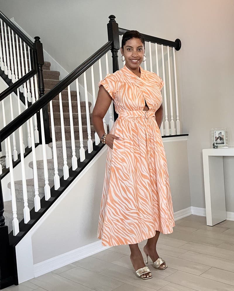 Cross Front Midi Dress by Derek Lam 10 Crosby x RTR | Rent the Runway