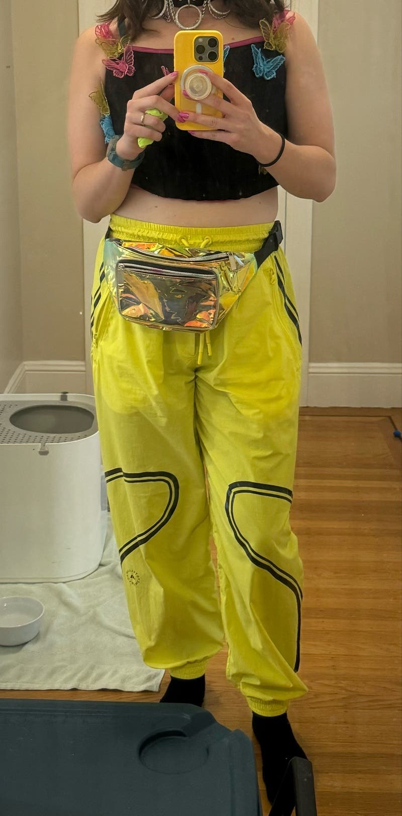 【関税&送料込】Stella Mccartney Iconic Pants adidas by Stella McCartney Woven Track Pants - Pink | Free