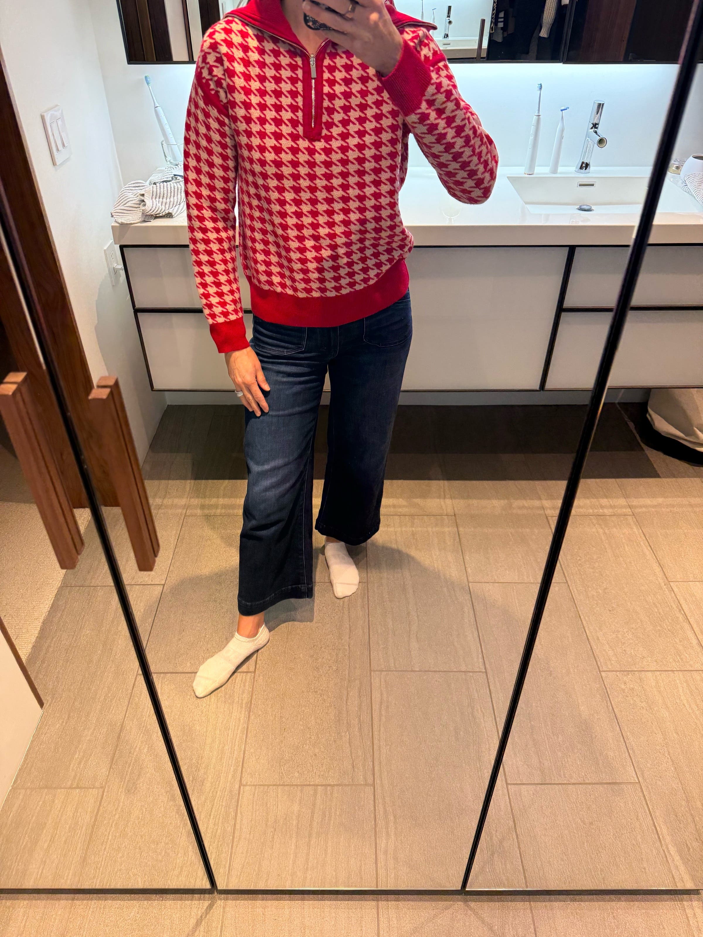 Reversible Quarter Zip Sweater by Derek Lam 10 Crosby x RTR | Rent
