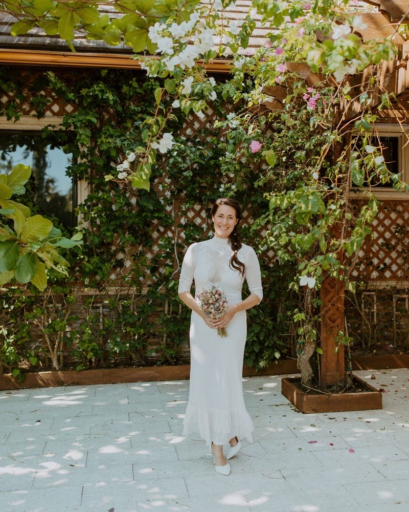 White Reversible Take A Bow Dress by HAH | Rent the Runway