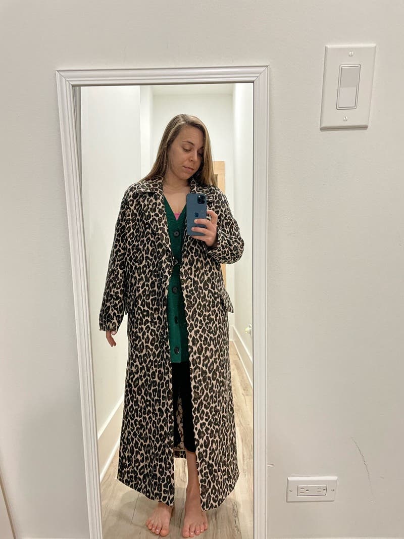 WCJ LEOPARD DESIGN COAT ミッキー Disney / LEOPARD DESIGN COAT【WCJ-NA-048BEG-BLK】