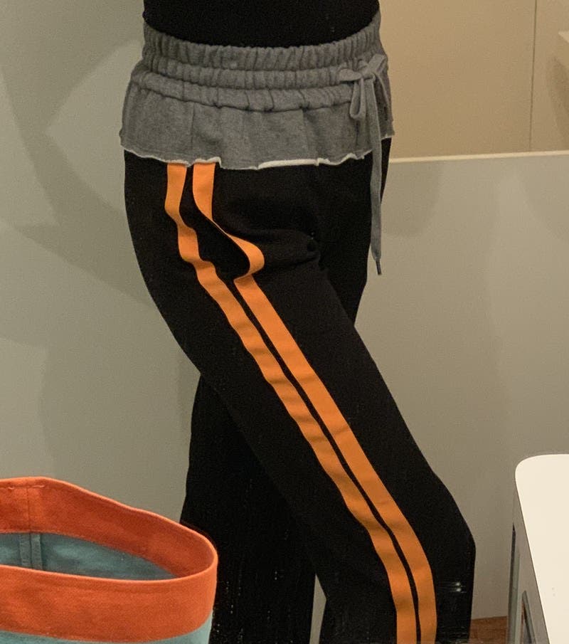【NONCODE】Turble Two-Tone Strap Pants Two Tone Side Stripe Pants by No. 21 | Rent the Runway