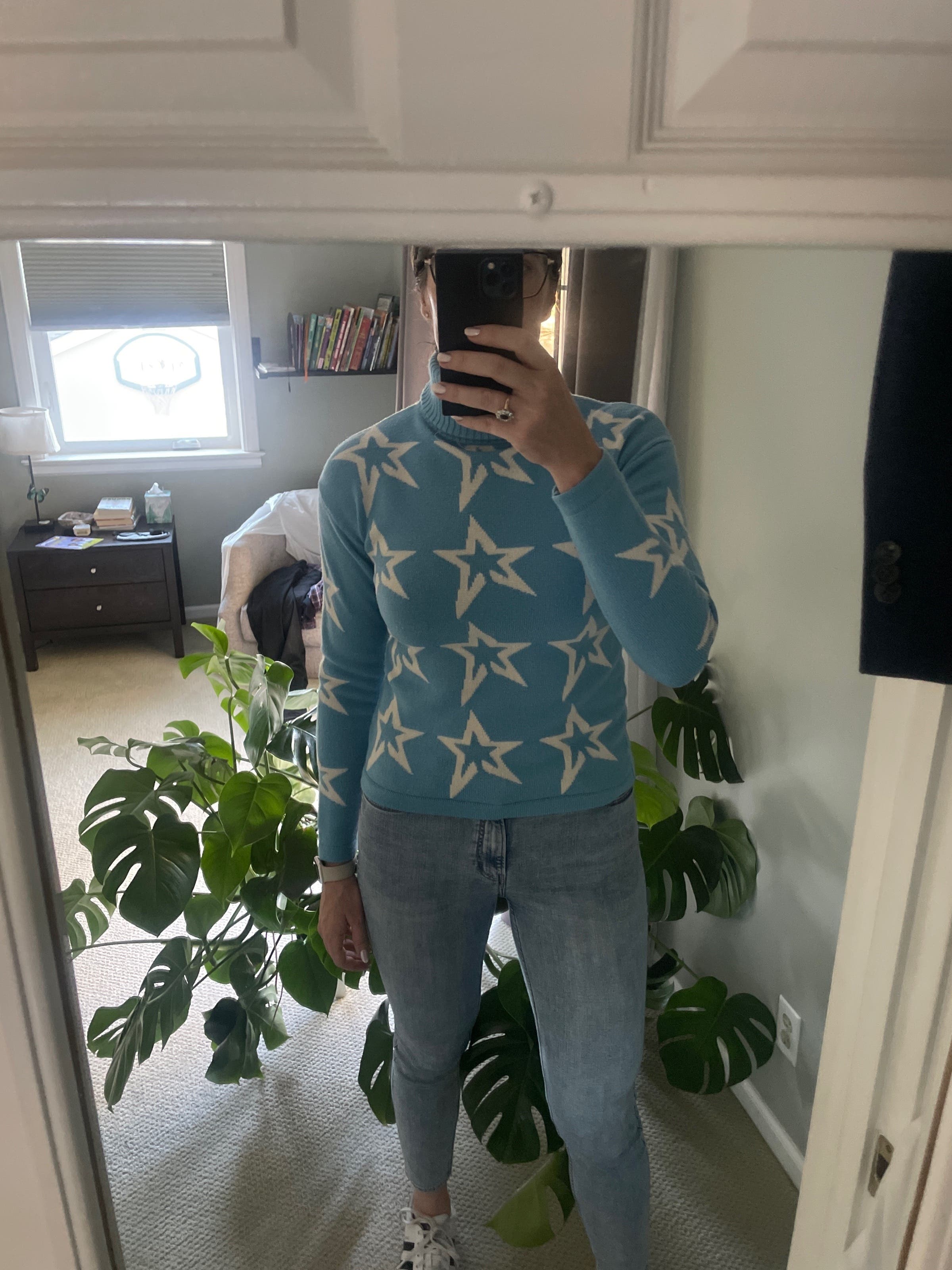 ★MAINBOOTH★Traveler Oversized Punching Sweater(NV)★正規品 Star Dust Sweater by Perfect Moment | Rent the Runway