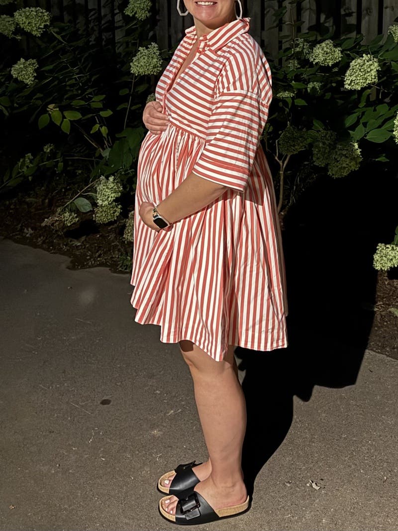 Julia Stripe Swing Shirtdress by kate spade new york | Rent