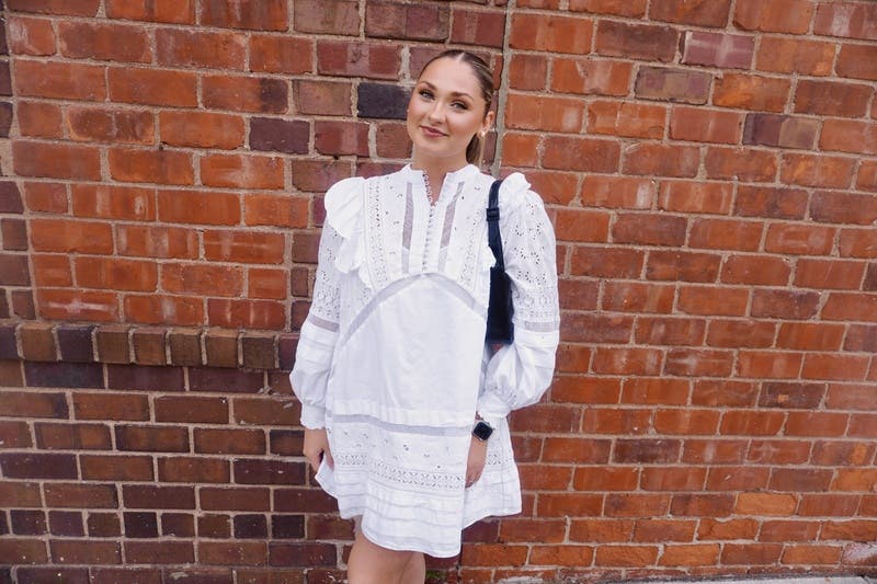 Prim Broderie Dress by AllSaints | Rent the Runway