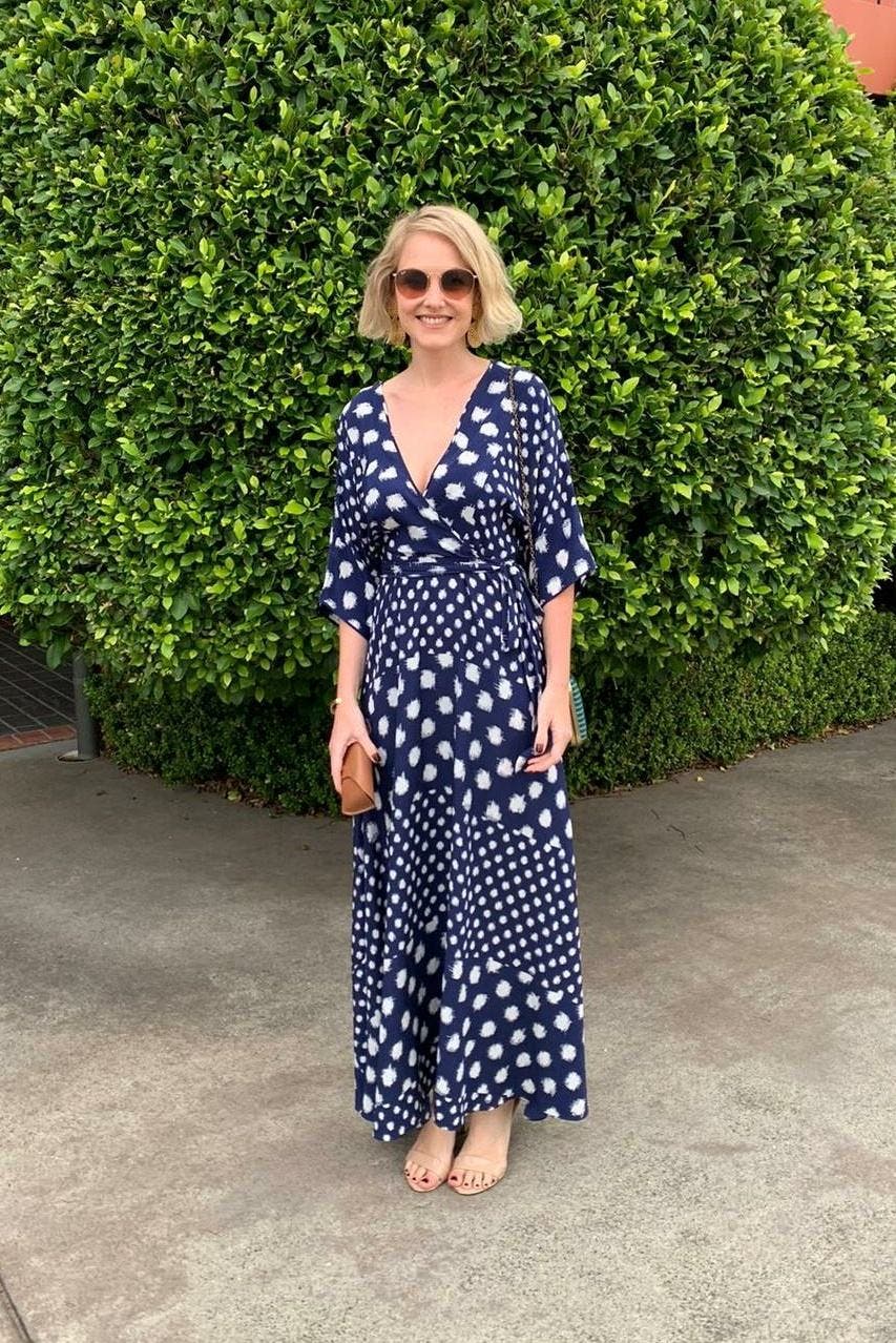 DIANE von FURSTENBERG 24AW ドレス-ロング ロングドレス DIANE von FURSTENBERG(ダイアンフォンファステン