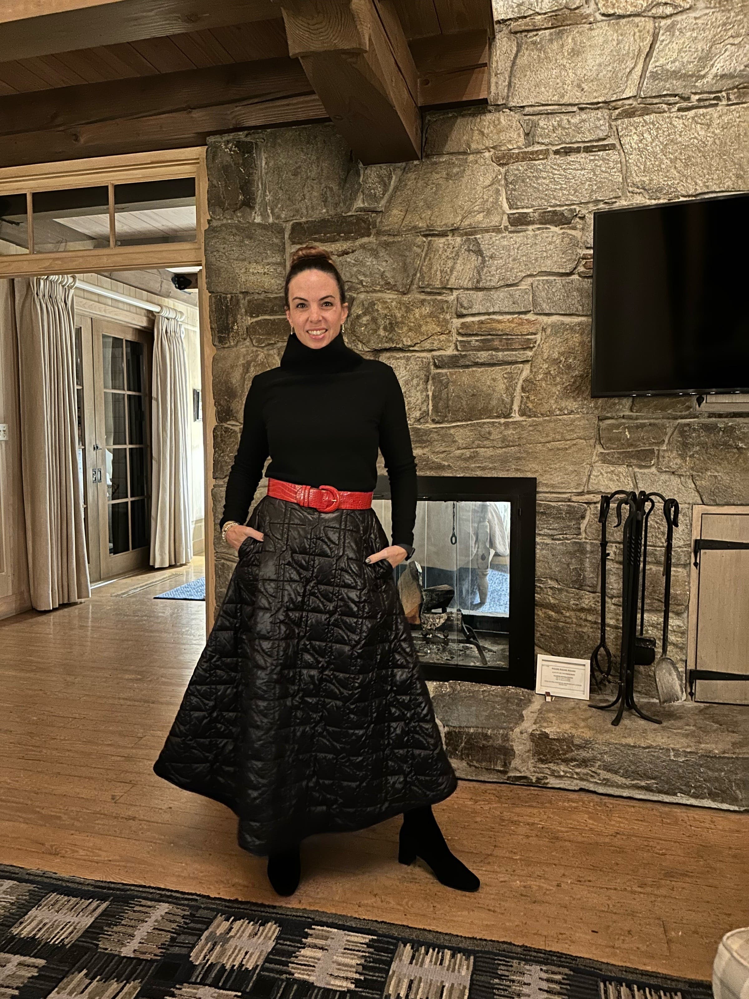 Quilted Maxi Skirt by Patou | Rent the Runway