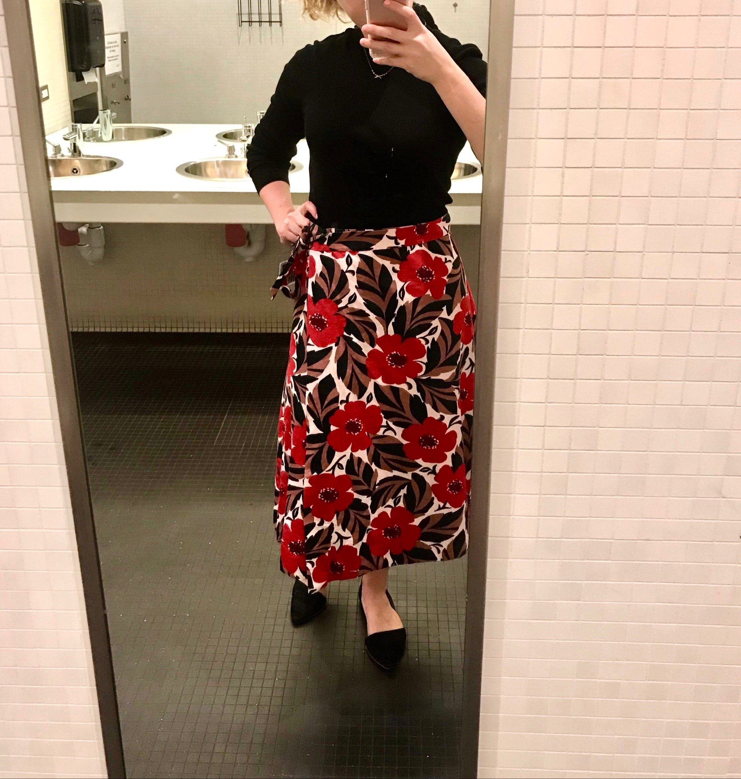 Poppy Field Wrap Skirt by kate spade new york | Rent the Runway