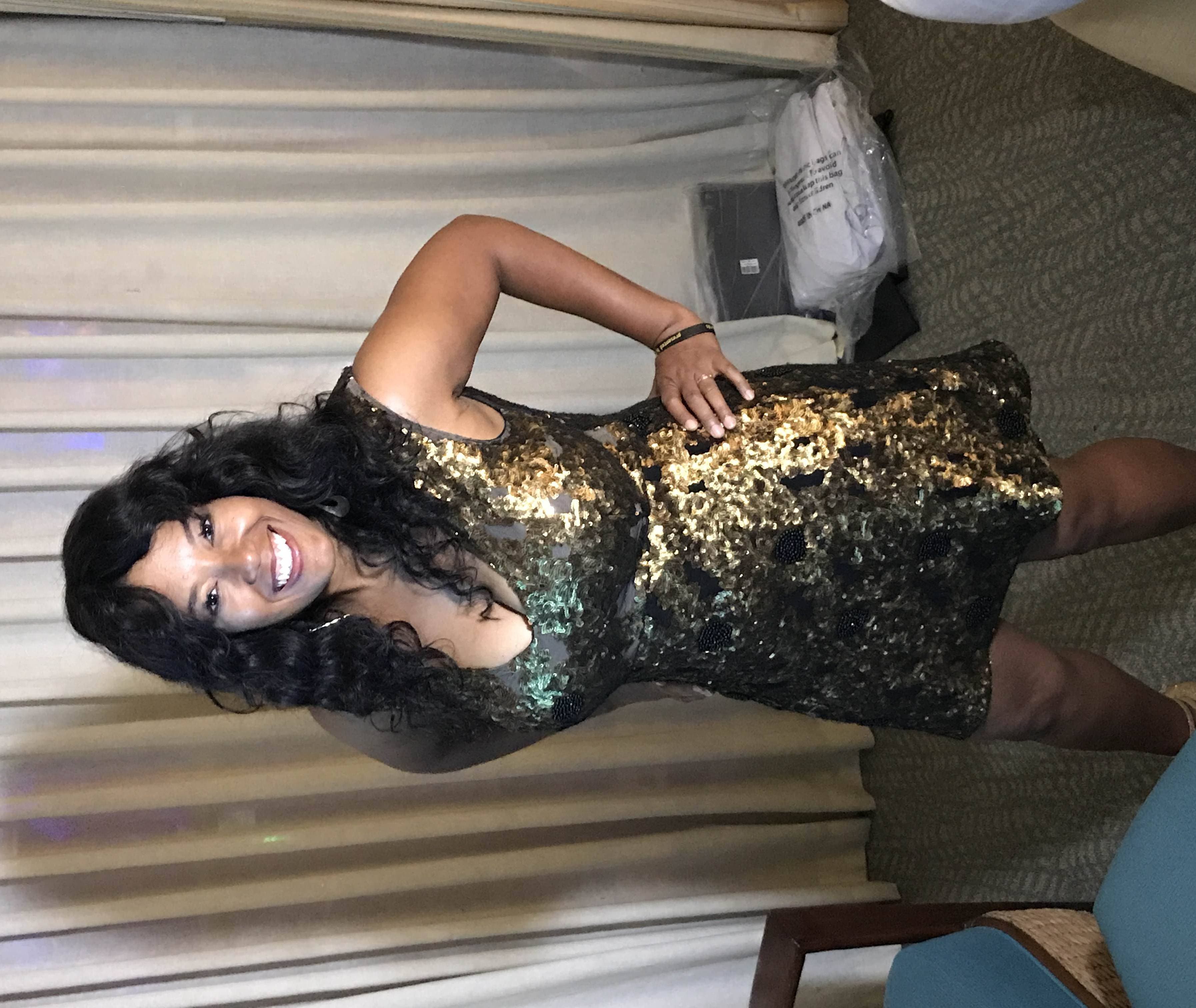 gold dress shein Black and Gold Egyptian Queen Costume