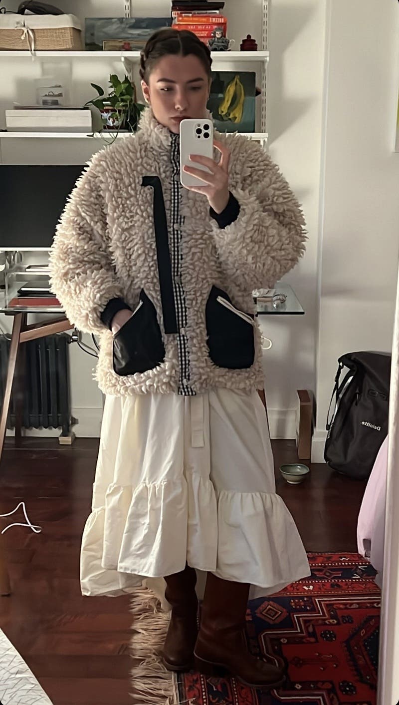 Seven Sherpa Fleece by Sandy Liang | Rent the Runway