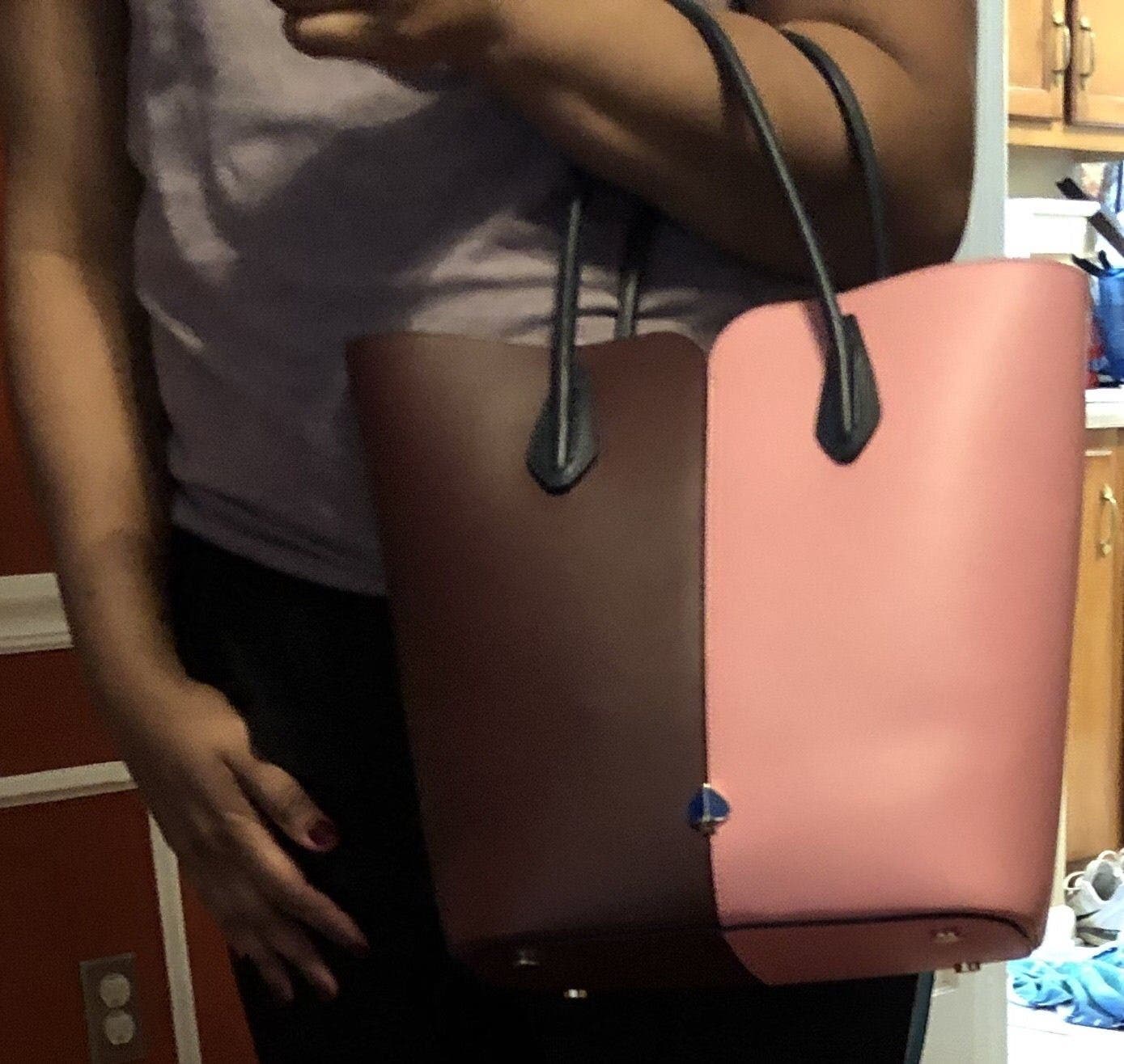 Pink Nicole Colorblock Tote by kate spade new york