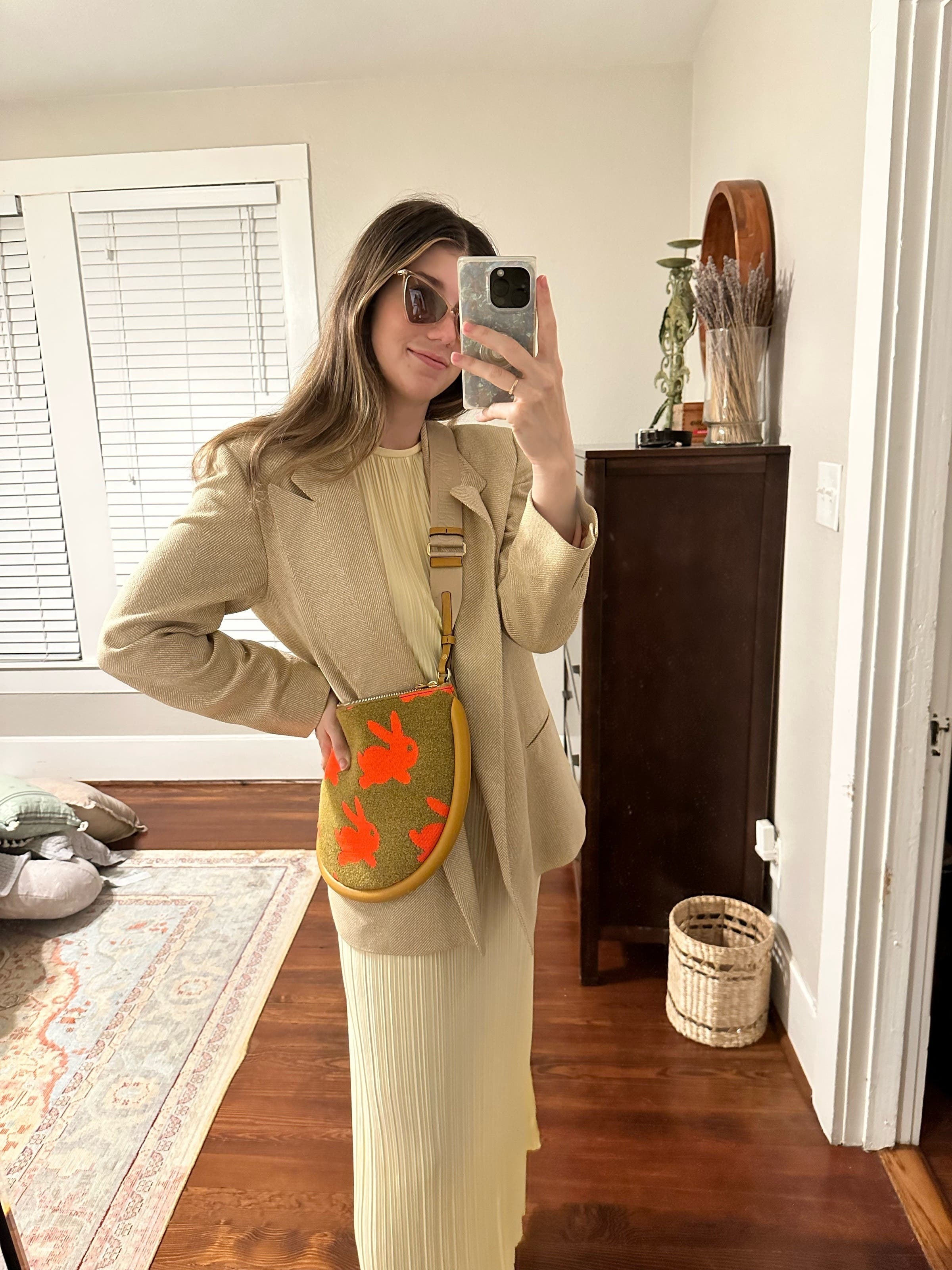 Medium Bumper Moon Bag by JW Anderson Accessories | Rent the