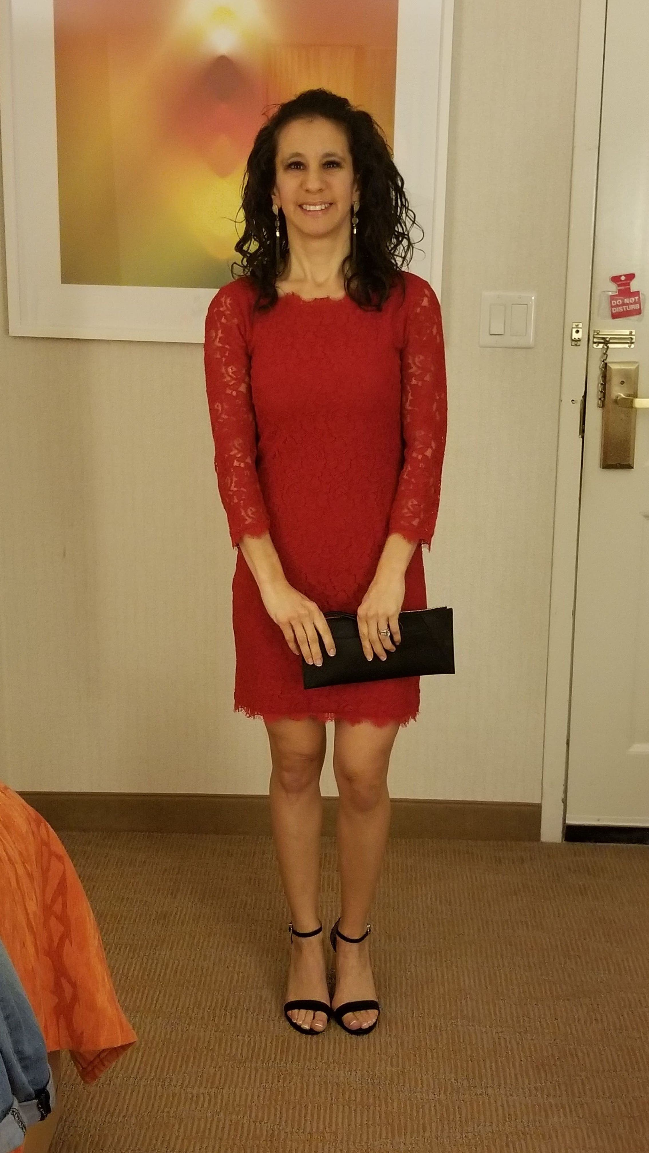 即着！国内発送！DVF ZARITA SCOOP dress Diane von Furstenberg - Navy Lace Overlay Cocktail 