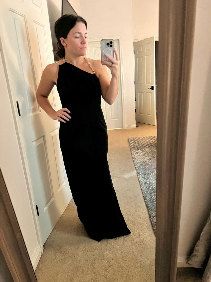 Chain Strap Gown by Aidan AIDAN MATTOX | Rent the Runway